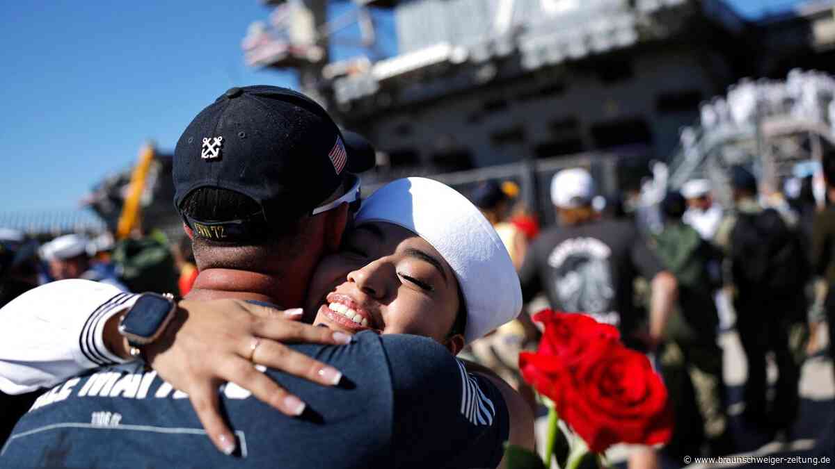 Nach Rekordeinsatz: Flugzeugträger USS Lincoln zurück in den USA