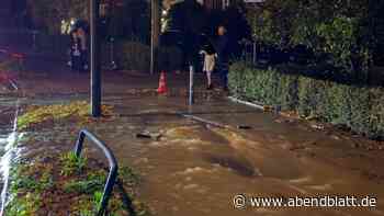 Schon wieder ein Wasserrohrbruch in Hamburg: Wichtige Straße im Westen betroffen