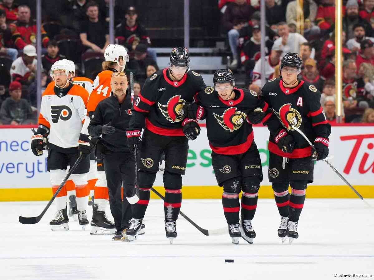Ottawa Senators place forward William Eklund on injured reserve, brace for lengthy absence