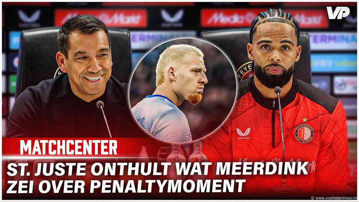 Uitblinkende St. Juste onthult wat Meerdink in het veld zei over penaltymoment AZ
