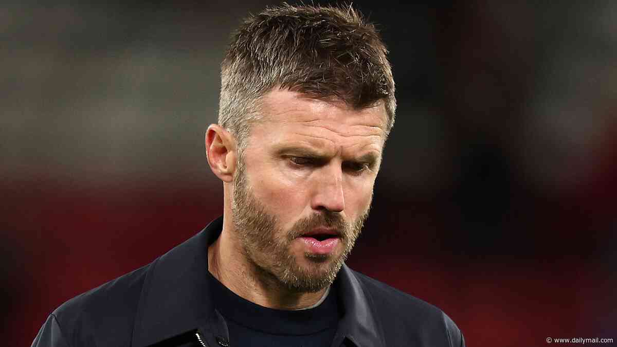 'Hurt' Michael Carrick rues Man United's failure to kill game against 10-man Spurs - as Roberto De Zerbi reveals Rodrigo Bentancur's red card inspired his side