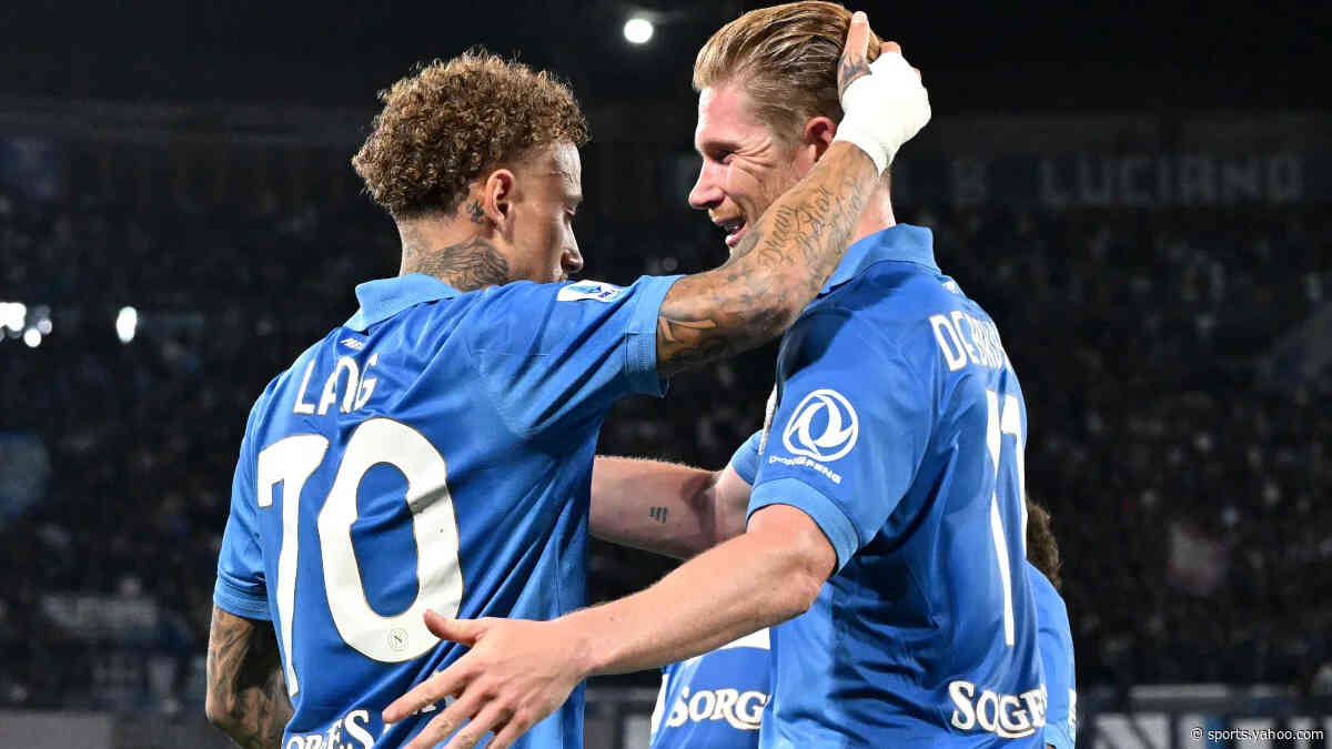 Serie A | Napoli 3-0 Frosinone: De Bruyne inspires new approach