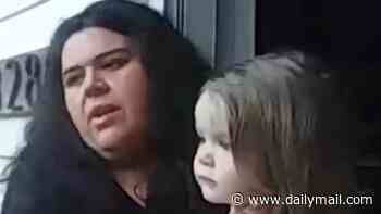 Chilling bodycam footage shows cops carrying out welfare checks just days before two children were found starved to death... as mom is arrested