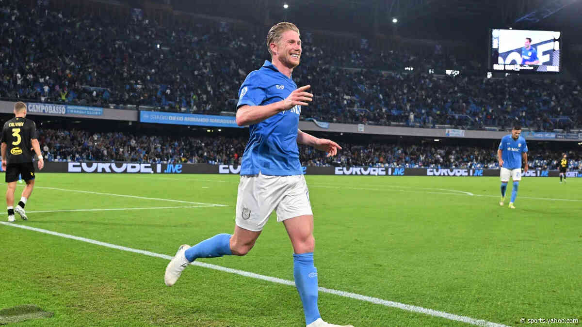 De Bruyne uncertain of new Napoli role: ‘I was always a Number 8 or 10’