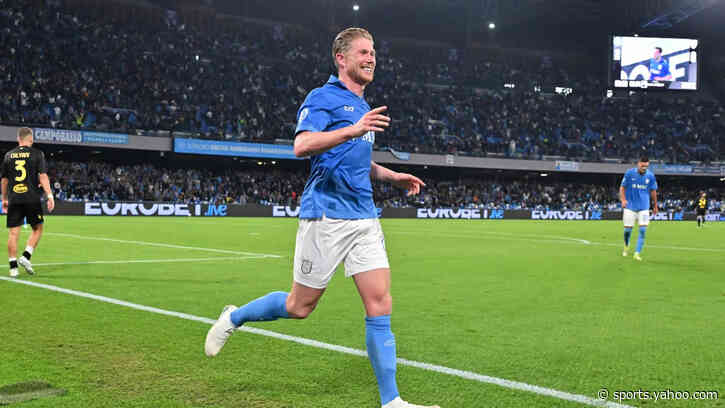 De Bruyne uncertain of new Napoli role: ‘I was always a Number 8 or 10’