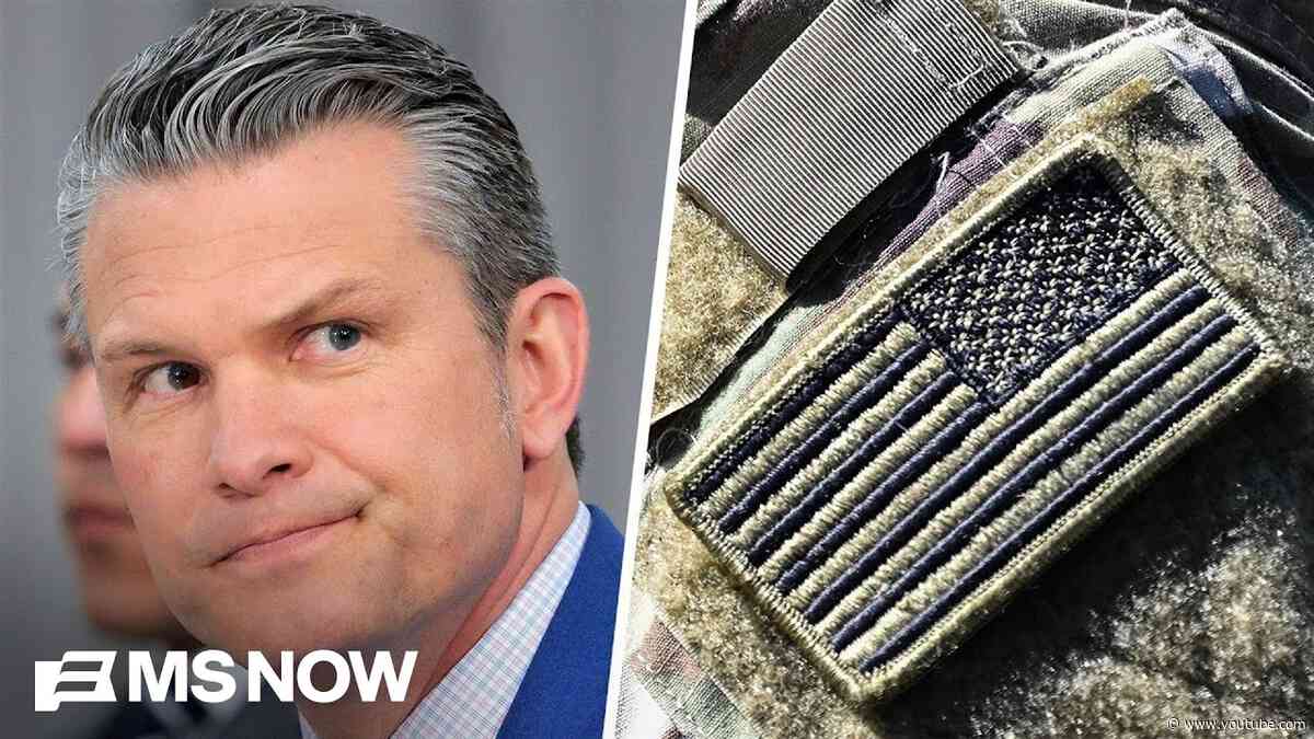 Military source reveals some soldiers ‘morally objecting’ to being part of Hegseth’s firing squad