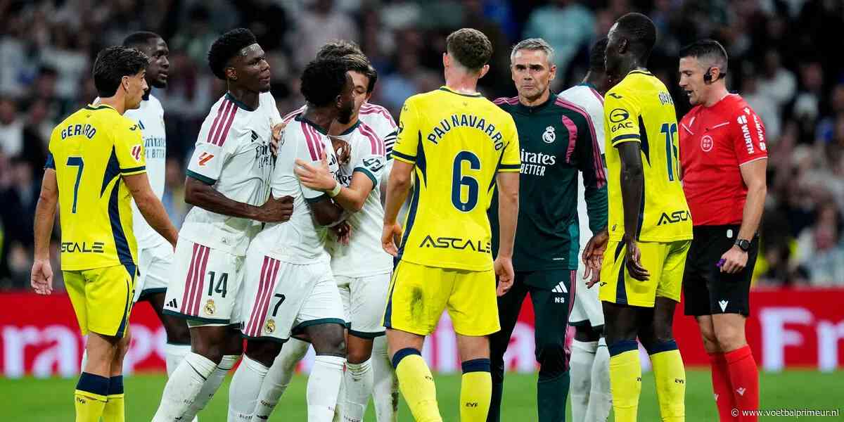Real Madrid houdt stand tegen Villarreal na dramatische VAR-wending rond Vinícius