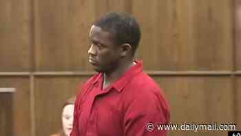 Ex-NFL star Darron Lee appears in court in handcuffs and jumpsuit as trial date set after being charged with murdering girlfriend