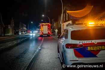 Brandweer rukt uit voor brandende accu van trekker