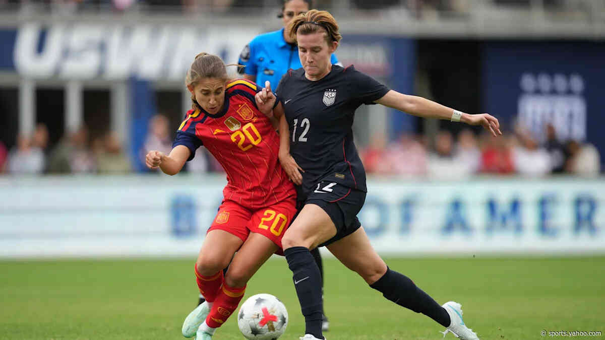 USWNT has multiple scoring opportunities but falls to Spain, 2-0