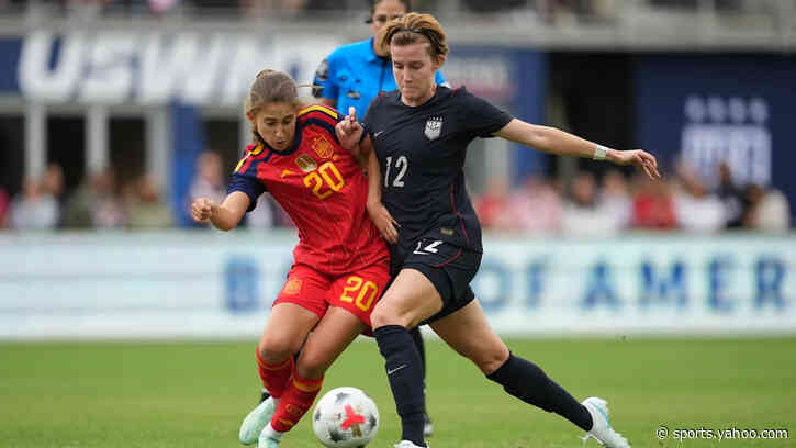 USWNT has multiple scoring opportunities but falls to Spain, 2-0