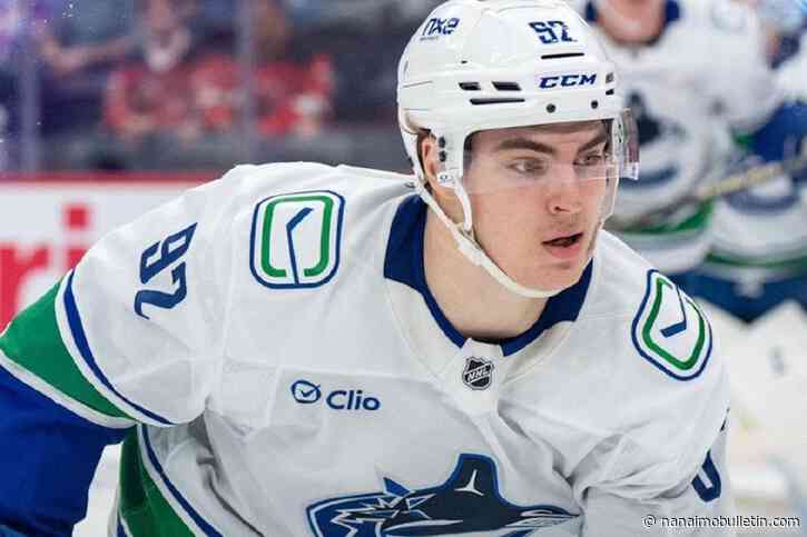 Hischier nets 2 as Devils dump visiting Vancouver Canucks 4-1
