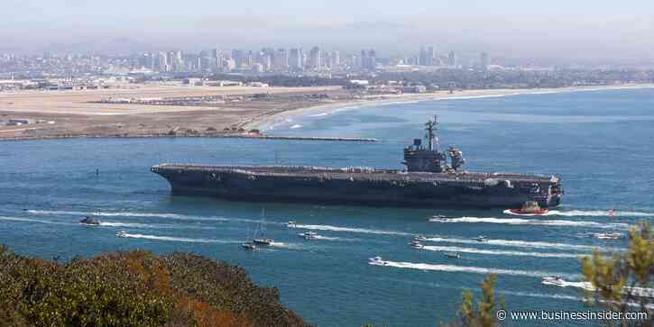 Here are the staggering numbers behind the Abraham Lincoln Carrier Strike Group's 321-day deployment