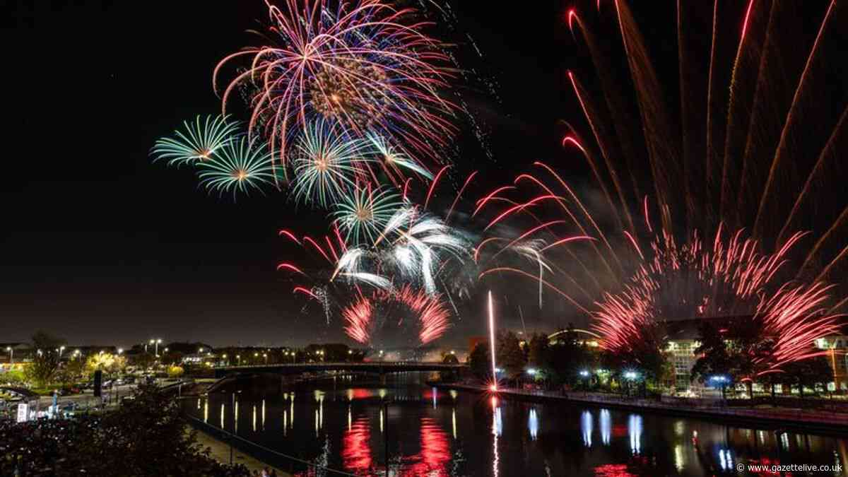 Stockton fireworks display back with a bang after five-year break