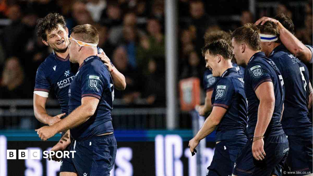 Edinburgh top URC after bonus-point win over Zebre