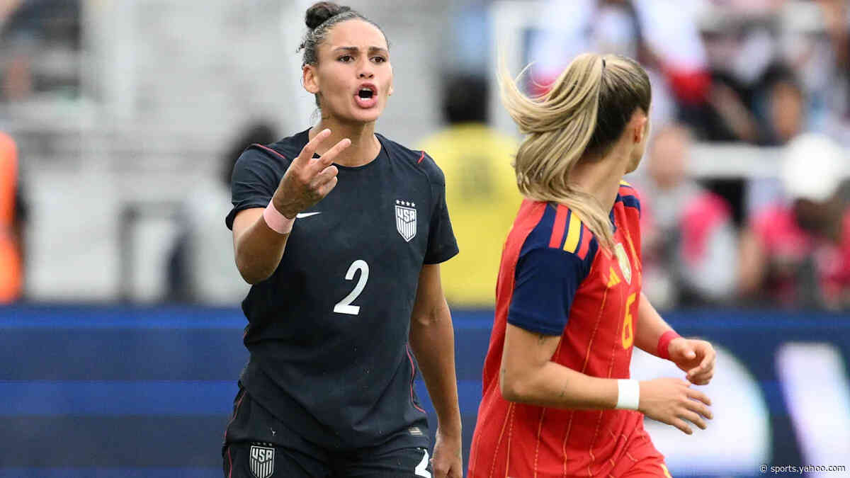 Frustrated but 'not deterred,' USWNT looks to Tuesday rematch after Spain exposes early lapses