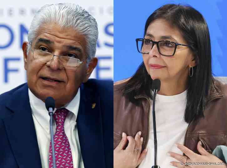 Presidente de Panamá conversó con Delcy Rodríguez sobre el terremoto: "Me puso a disposición por toda la experiencia"