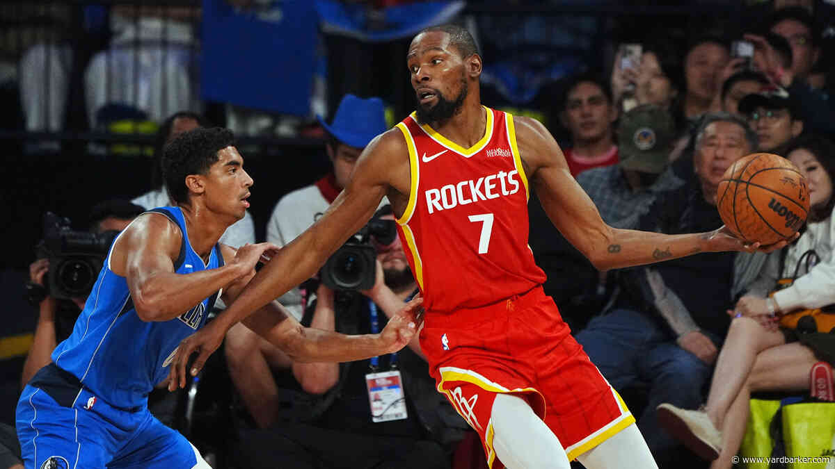 Rockets Shut Kevin Durant Down For Mavericks Rematch After Extended Run