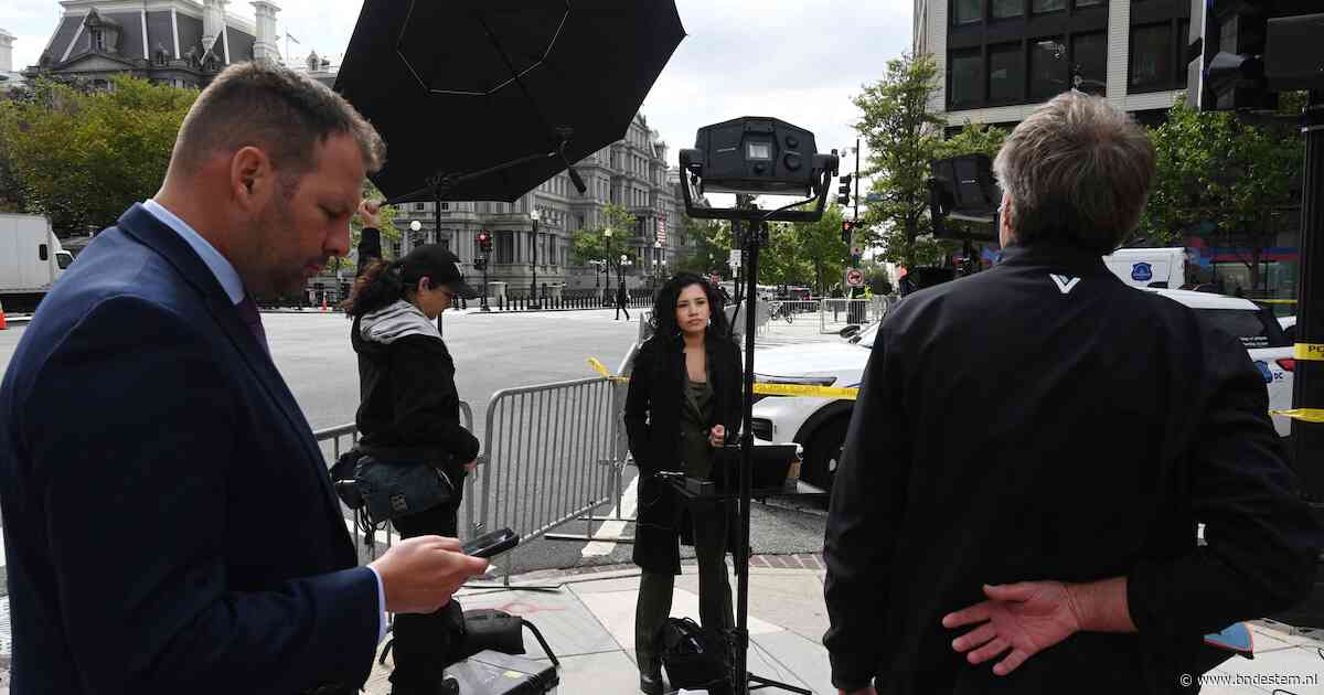 Justitie VS onderzoekt tv-zenders die verslaggeving over Trump opschortten