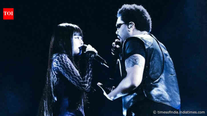 The Weeknd and BLACKPINK’s Jennie reunite for first live performance of ‘One Of The Girls’