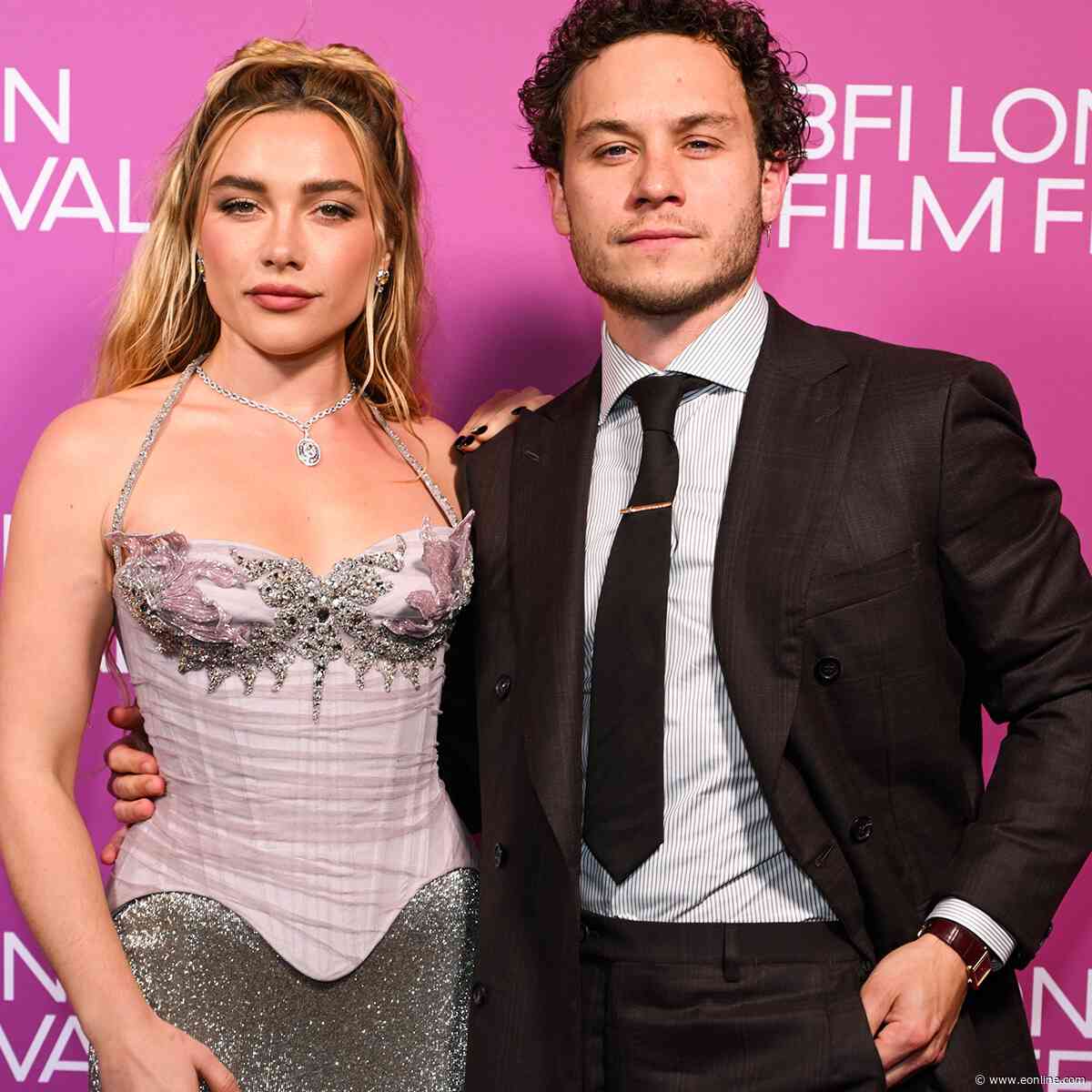 Florence Pugh, Finn Cole Make Red Carpet Debut at London Film Festival