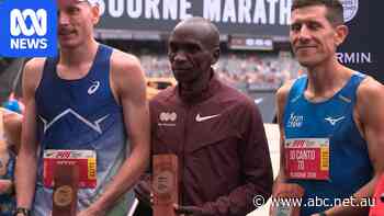 Running legend Kipchoge sets race record at Melbourne Marathon