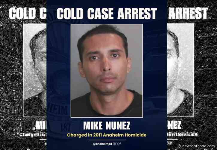 Santa Ana man arrested as police investigators solve a 14-year-old Anaheim murder