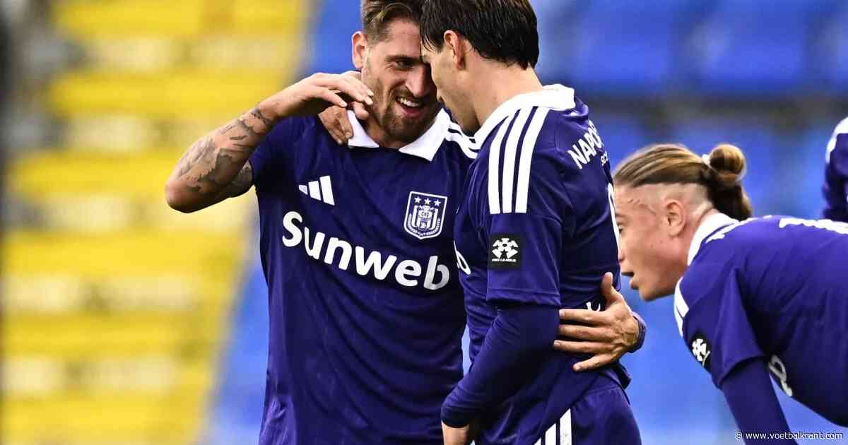 Van vijf matchen uit de selectie naar matchwinnaar: Anderlecht legt Bertaccini spreekverbod op