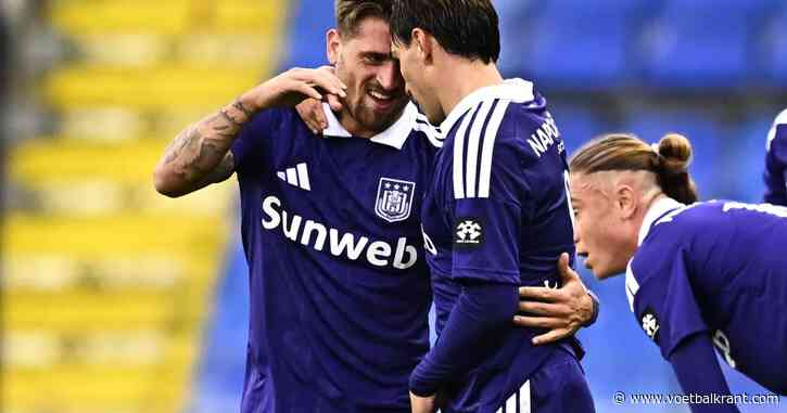 Van vijf matchen uit de selectie naar matchwinnaar: Anderlecht legt Bertaccini spreekverbod op