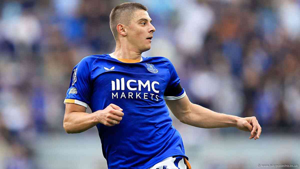 Everton line-ups vs Hull City as Vitalii Mykolenko and Tyrique George decisions made