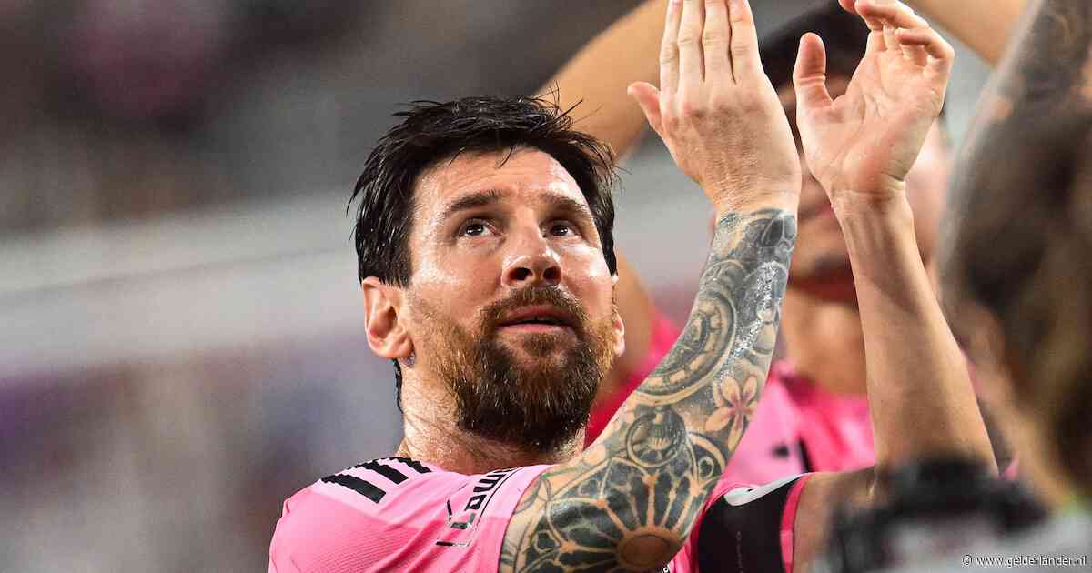 ‘Messi magic’: vier dagen na groots afscheid schittert Argentijn met twee goals voor Inter Miami