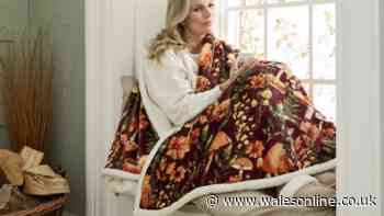 Feel 'warm as toast' without the heating on with £130 autumn blanket now £59