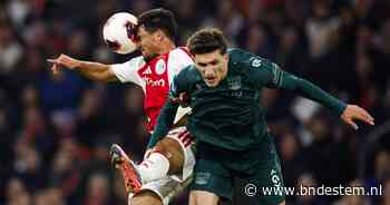 Ajax morst voor vierde keer dure punten in Arena: ‘Het maakt me teleurgesteld en boos’