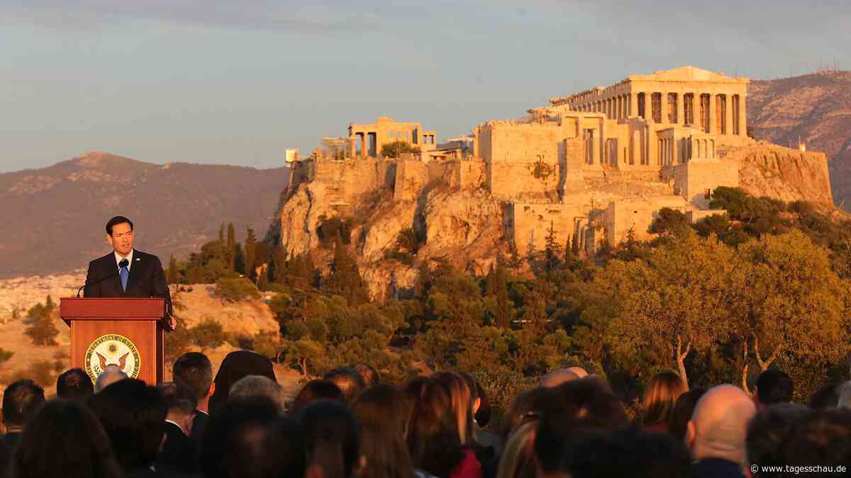 Gespräche in Athen: Rubio umwirbt die Gas-Drehscheibe Griechenland