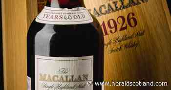 1926 Macallan becomes second most valuable bottle of whisky ever sold at auction