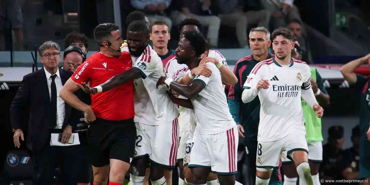 Krankzinnige taferelen Real Madrid: furieuze Vinícius krijgt rood, boycot Mourinho