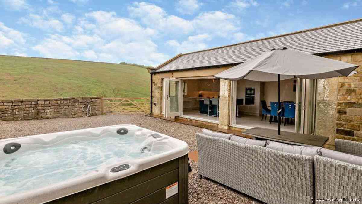 Dog-friendly converted barn with hot tub is 'perfect' for Christmas break