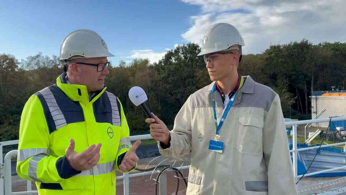 Warum es am Bayer-Werk unangenehm riecht: Video zeigt, was in der Kläranlage passiert