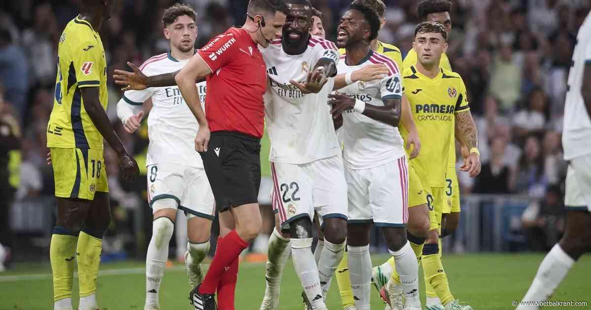 🎥 Vinícius Júnior trekt ex-Anderlecht-speler aan de haren en krijgt rood: bizarre scènes bij Real Madrid