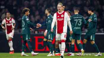 Ajax is nu even geen titelkandidaat: 'We kunnen ons niets meer permitteren'