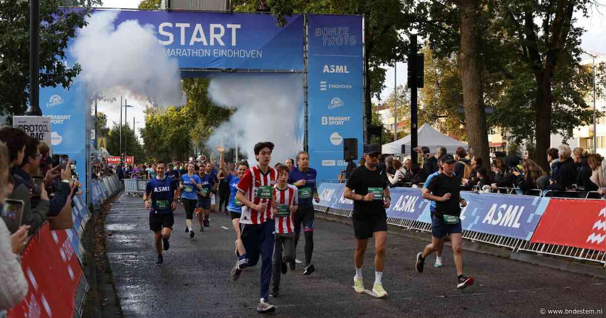Eerste lopers kwart marathon van start, straks is het de beurt aan de hele marathon