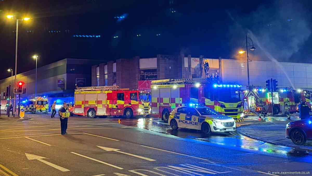 Bradford fire LIVE updates as firefighters battle John Street Market blaze