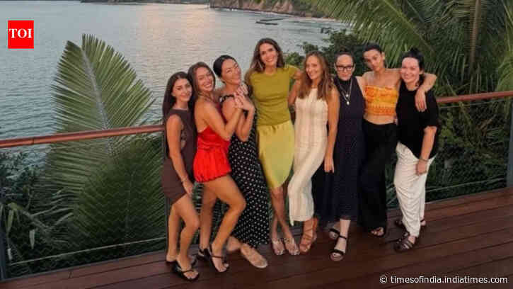 Hilary Duff posts about vacation with Mandy Moore, Gaby Dalkin, and others from the ‘mom group chat'
