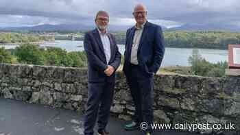 'I may not be the one cutting the ribbon but we are committed to third Menai crossing'