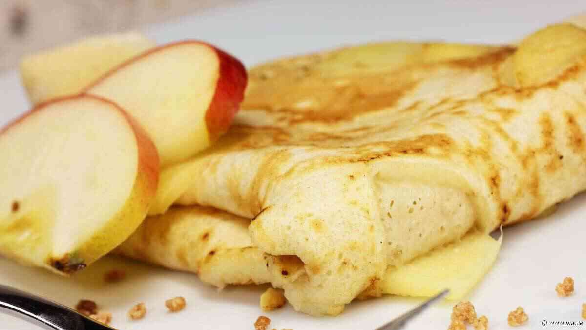 Frische Äpfel übrig? Dann sollten Sie unbedingt dieses Pfannkuchen-Rezept ausprobieren