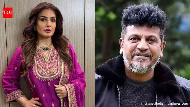 Raveena Tandon begins shooting for Shivarajkumar’s ‘A For Anand’