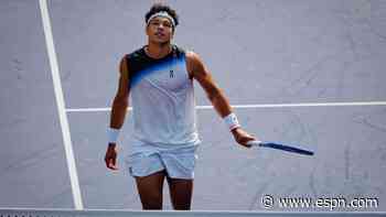 Shelton stumbles in straight-sets loss to Gea at Shanghai Masters