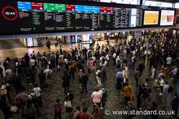 Travel chaos hits London Euston as major disruption leaves football fans stranded
