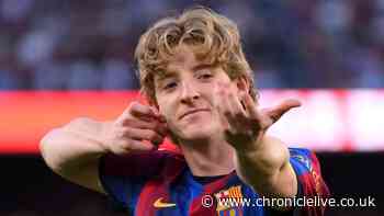 Spanish media take dig at Anthony Gordon despite scoring first Barcelona goal