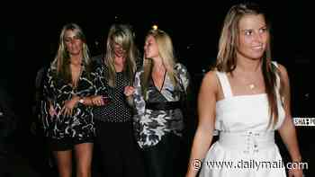 Revealed: England WAGs' VERY boozy night out on eve of Golden Generation's disastrous 2006 World Cup campaign as waitress unearths receipt 20 YEARS later